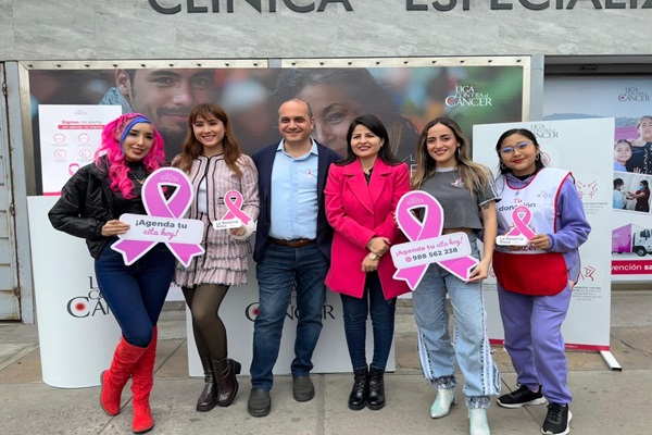 La Liga Contra el Cáncer conmemora el día internacional de la lucha contra el cáncer de mama