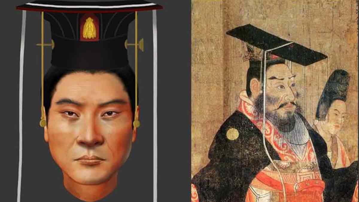 Recrean el aspecto de emperador chino de hace 1.500 años mediante tecnología arqueológica