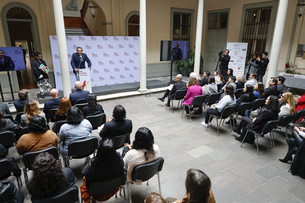 Lanzamiento del programa Hay Festival Arequipa 2024