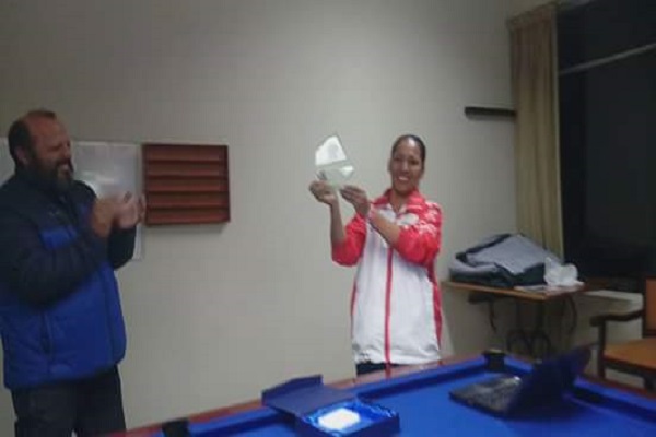 Jackie Álvarez es Campeona Nacional  de Billar Pool que se jugó en Arequipa 