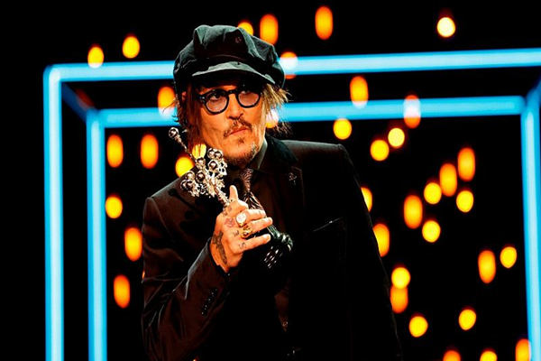 Johnny Depp presentará su segundo largometraje en el Festival de cine de San Sebastián