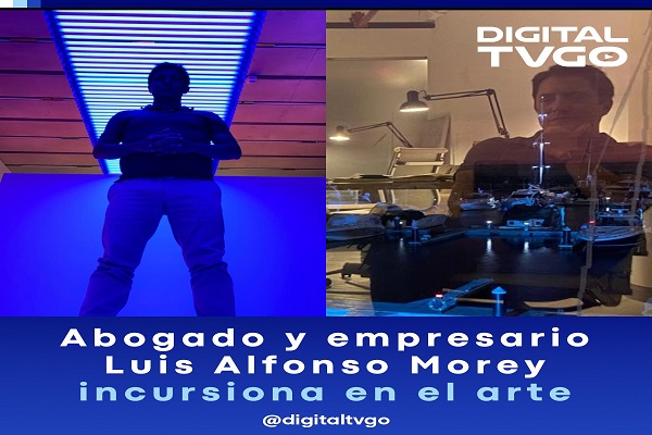 Abogado y empresario Luis Alfonso Morey incursiona en el arte