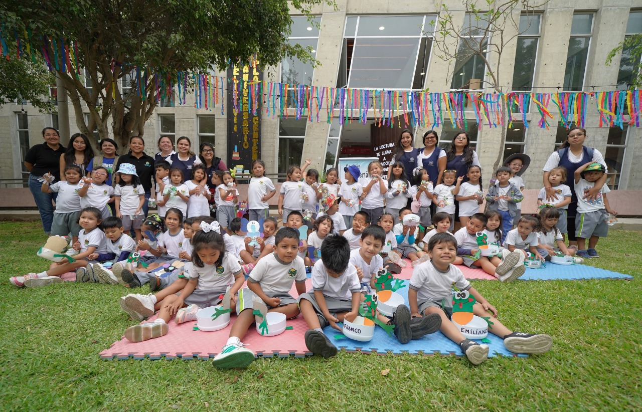 Municipalidad de La Molina celebra séptimo aniversario de biblioteca 'Plaza Bicentenario': un espacio de encuentro y aprendizaje.