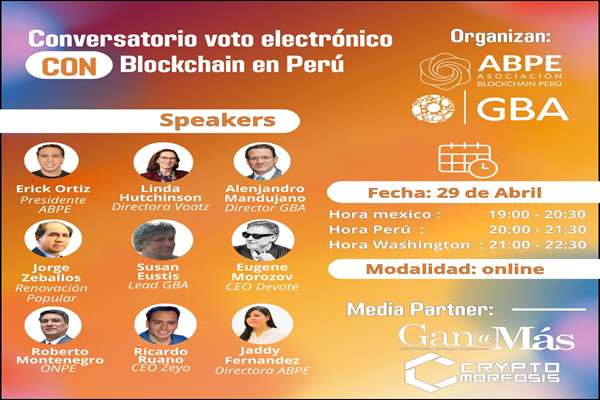 Elecciones Perú 2026: expertos fomentan el voto electrónico con Blockchain