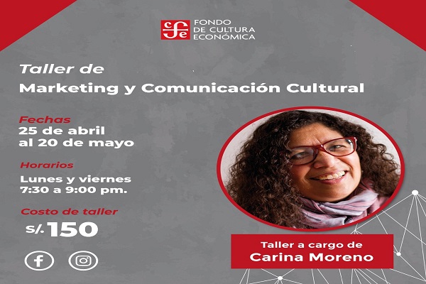 Taller de Marketing y Comunicación Cultural