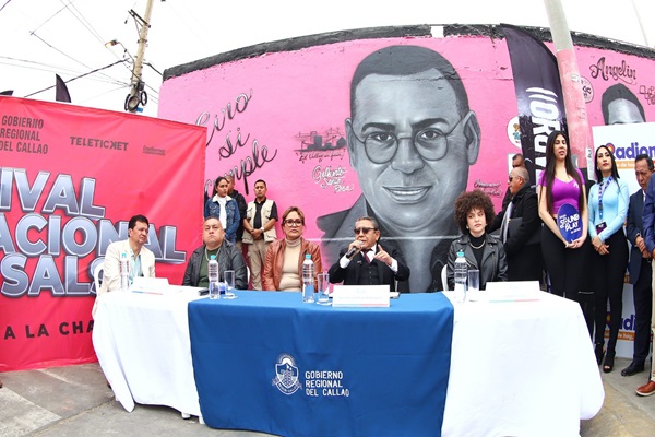 Gobierno Regional lanzó el “Chimpunazo a la Chalaca 2025” en “la Calle de la Salsa” y presentó cartelera estelar que encabeza Gilberto Santa Rosa 