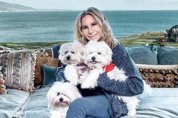 Barbra Streisand revela que tiene dos perros que son clones
