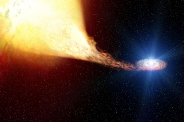 Hallan una pareja de estrellas