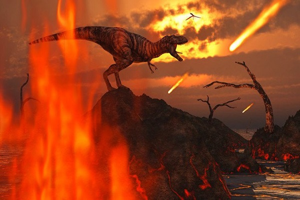 Gran pulso de magma también contribuyó a extinción masiva de los dinosaurios