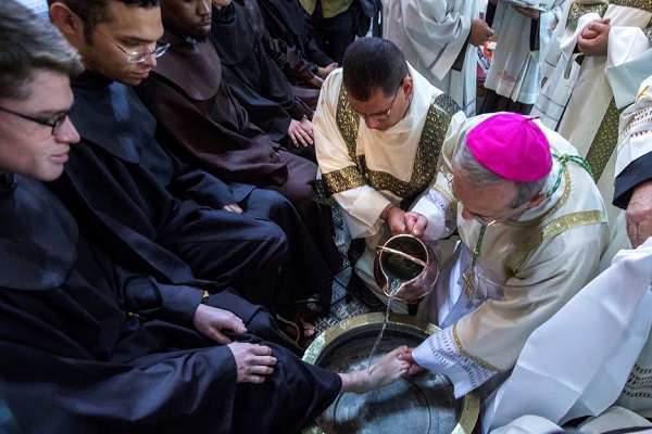 Ceremonia del Lavatorio de Pies recuerda en Jerusalén últimas horas de Jesús
