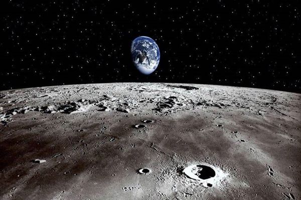 Descubren un túnel potencialmente accesible bajo la superficie de la Luna